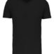 T-Shirt V-Ausschnitt Herren_BLACK