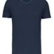 T-Shirt V-Ausschnitt Herren_NAVY